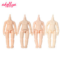 Adollya BJD Doll Ball Jointed Swivel Obitsu 11CM YMY Body Suitable for GSC Head OB11 BJD Body 15 Moveable Joints 112 Dolls