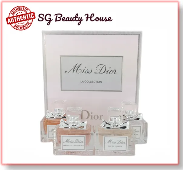 DIOR MISS DIOR LA COLLECTION 5ML X 4PCS MINIATURE SET | Lazada Singapore