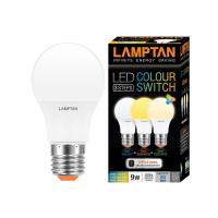 หลอด LED Color 3in1 9W DLCWWW E27 LAMPTAN