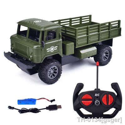 ✚✟ 1:18 led caminhão militar de controle remoto 4wd caminhões fora estrada rc carro elétrico brinquedos para crianças meninos presentes