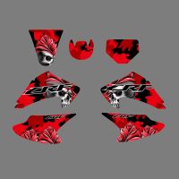 ▬✧┋ Graphics Background Decal Stickers For Honda CRF150 CRF230 CRF150F CRF230F CRF 150 230 2003-2007 Motorcycle Sticker Customize