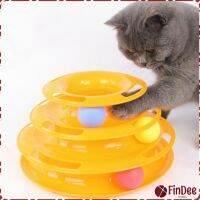 FinDee รางบอล 3 ชั้น สีสันสดใส Three-tier play plate