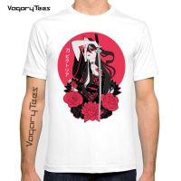 Vagarytees 2022 Japanese Katana Anime Samurai Print T-Shirt Tee Cool Casual T Shirt Men Unisex Fashion