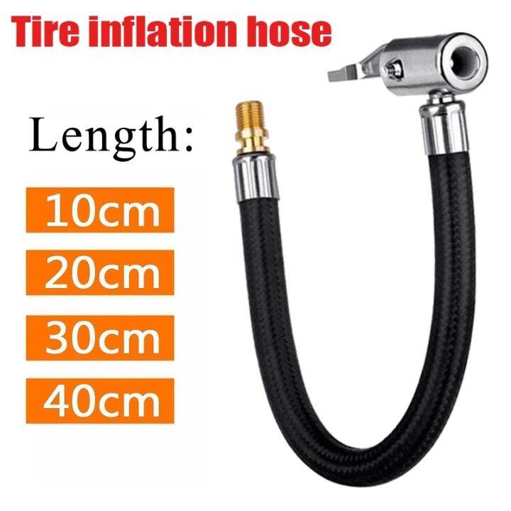 【CCWOLF】Car Tire Air Inflator Hose Inflatable Pump Extension Tube