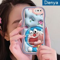 เคส Dienya สำหรับ OPPO เคส C1 A3s A12E Realme 2018ลายการ์ตูนดอกไม้3D กับเคสมือถือกันกระแทกแบบใสนิ่มเคสโปร่งใสลายกล้องถ่ายรูปที่สร้างสรรค์เคสซิลิกาเจลฝาครอบป้องกัน