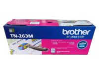 BROTHER TN-263 M TONER สีชมพูม่วง ของแท้ ใช้กับรุ่น HL-L3230CDN / HL-L3270CDW / DCP-L3551CDW / MFC-L3750CDW / MFC-L3770CDW