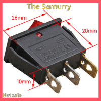 Samurry ✨Hot Sale✨ Car 5pcs Multi-Function Electric cooker SWITCH หม้อหุงข้าวประเภท Power Rocker Switch พร้อม Light 2ND Gear SINGLE SWITCH 3-PIN Boat ROCKER SWITCH