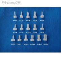 Plastic Pipe Fitting Pagoda Barb to 1/8 1/4 3/8 1/2 3/4 BSP Female Thread Coupling Reducing Straight Fish Tank Hose Connector