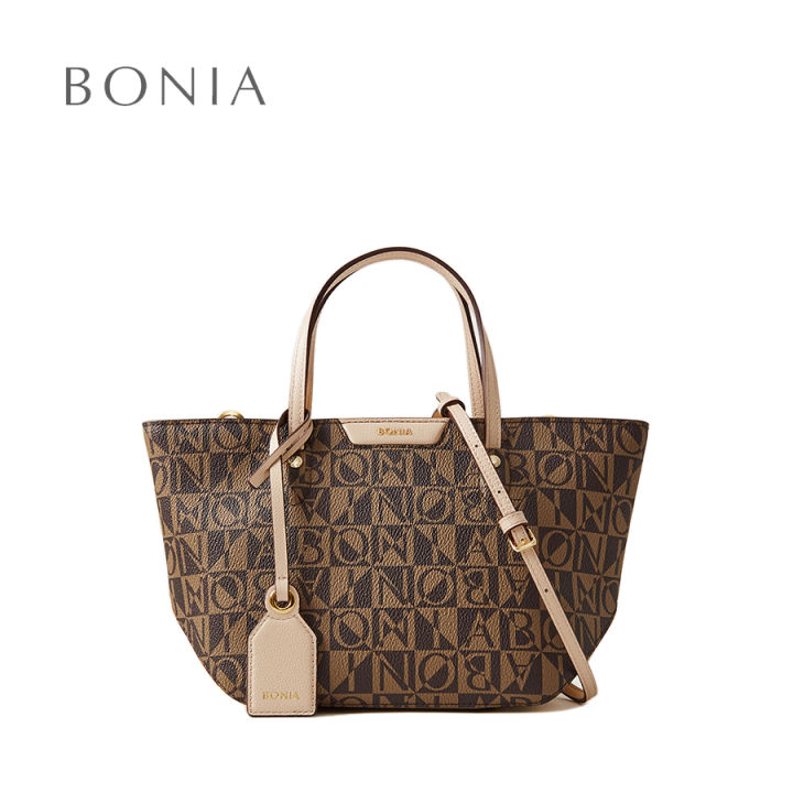 Buy BONIA Honeycomb Gladiosa Monogram Small Tote Bag 2023 Online