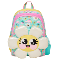 Smiggle Movin Junior Character กระเป๋าเป้สะพายหลัง กระเป๋านักเรียน ลายดอกไม้