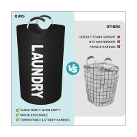 115L Large Laundry Basket, Laundry Hamper, Dirty Clothes Hamper for Laundry, Collapsible, Waterproof Laundry Baskets