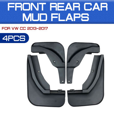 for VW CC 2010 2011 2012 2013 2014 2015-2019 Car Front Rear Car Mudguards Fender Flares Mud Guard Flap Anti Splash Mudflaps