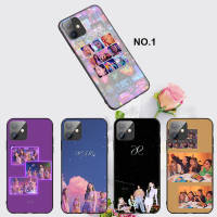 Casing หรับ iPhone 14 13 11 Pro Max 11 Mini 8+ 8 Plus 2FE aespa K POP Band Pattern Phone เคสโทรศัพท์ อ่อนนุ่ม TPU Shockproof Black ปก