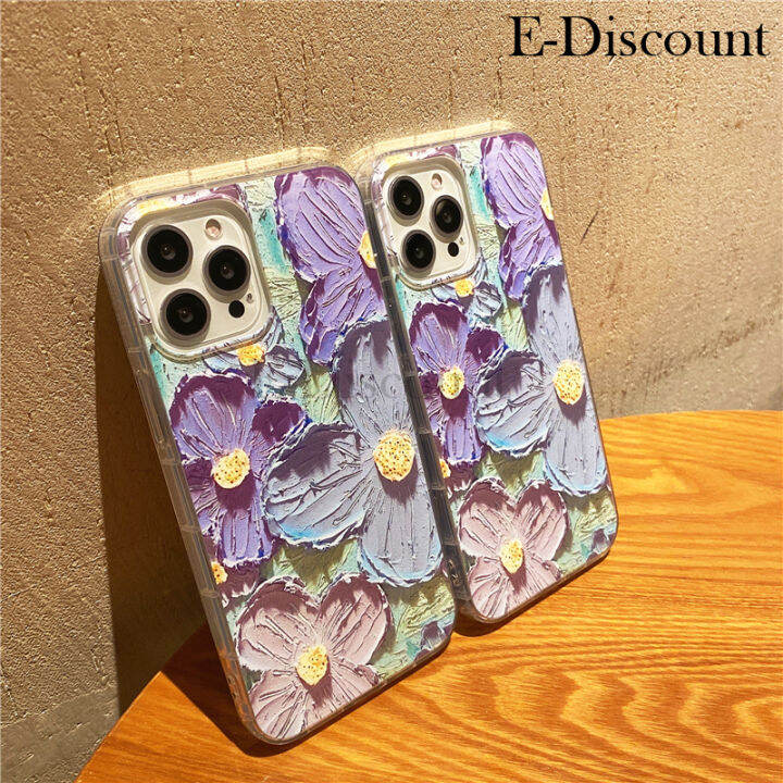 เคสสำหรับ-apple-iphone-15-pro-max-15-plus-โทรศัพท์ใหม่-จิตรกรรมภาพการ์ตูนซิลิโคนแบบนุ่มดอกไม้แฟชั่นกันกระแทกสำหรับ-iphone-15-plus-15-pro-max