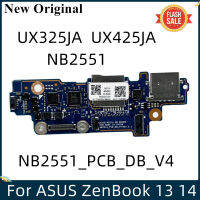 Q LSC Original สำหรับ ZenBook 13 14 UX425JA USB Card Reader IO Board NB2551PCBDBV4 NB2551 100 ทดสอบ Fast Ship