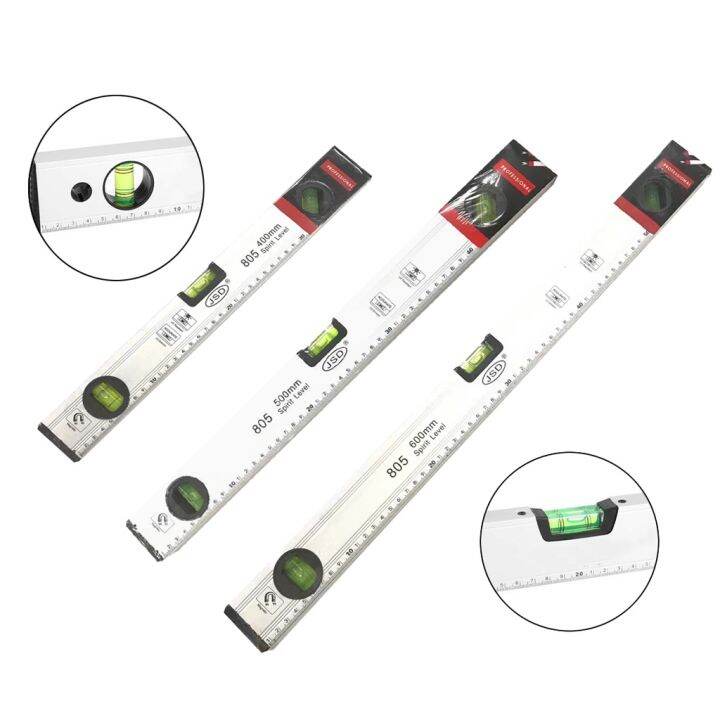 KCS Spirit Level Bar Level Ruler Measuring Tools Aluminum Level Bar