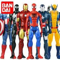 30ซม./12 Mainan ฮัลค์อเวนเจอร์มาร์เวล Thanos Wolverine Venom Iron Man Kapten Amerika Thor Spiderman Boneka Figur Haksi Hadiah Anak-Anak