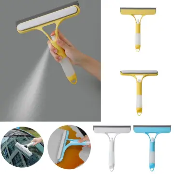 Glass Cleaner Silicone Spatula Scraper Bathroom Squeegee for Shower Glass  Shower Door Squeegee Shower Squeegee for Glass Doors Shower Glass Squeegee