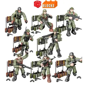 Action Figures, 12 Inch Tall, Army Soldiers, Articulated Military