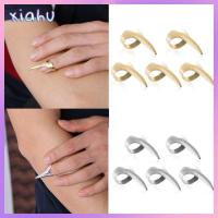 XIAHU 5pcs ย้อนยุค ขายส่ง กรงเล็บ เล็บ หิน นิ้ว กอธิค แหวน กรงเล็บ