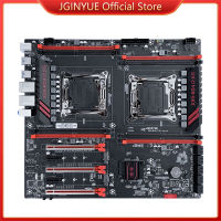 JGINYUE X99 Dual CPU เมนบอร์ด LGA 2011-3รองรับ Xeon E5 V3 V4 CPU DDR4หน่วยความจำแปดช่อง Dual 2.5G การ์ดเครือข่าย