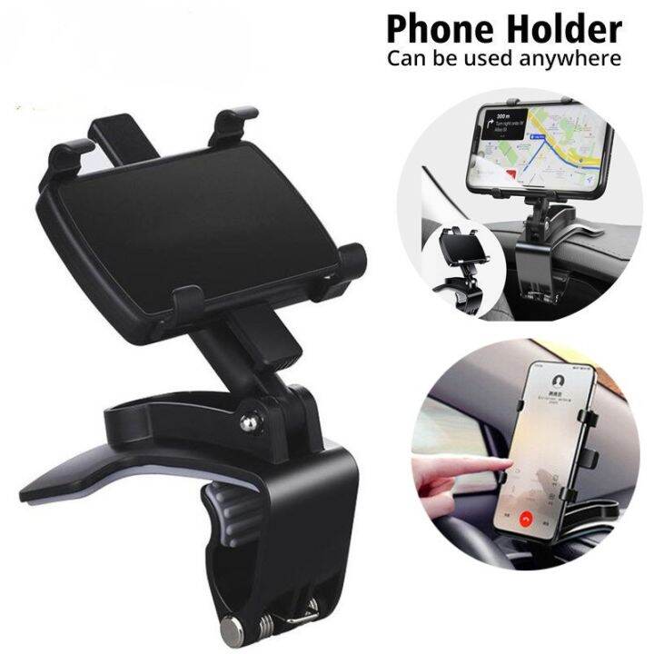 CZ09 Car Metal Gravity Vent Clip Mount Non-Magnetic Phone Holder ...