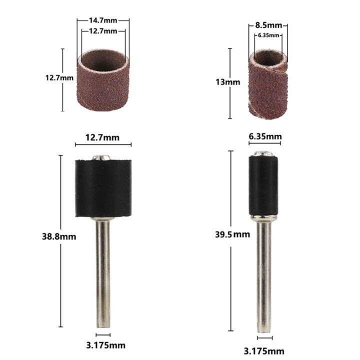 lz-sanding-drum-set-80-100-120-grit-with-6-35mm-12-7mm-sanding-mandrel-for-dremel-rotary-tools-abrasive-tools-sanding-bands