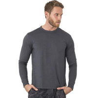 2021 Mens 100 Merino Wool T Shirt Thermal Mens Base Layer Men Merino Wool Shirt 240g Wicking Breathable Anti-Odor Size S-XXL