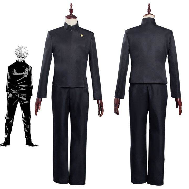 WGB In Stock Anime Jujutsu cos Kaisen Gojo Satoru Cosplay Costume ...