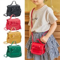 ✗❏☑ New Toddler Baby Messenger Bags Children Kids Girls Princess Shoulder Bag Handbag Solid Bowknot Princess Coin Purses