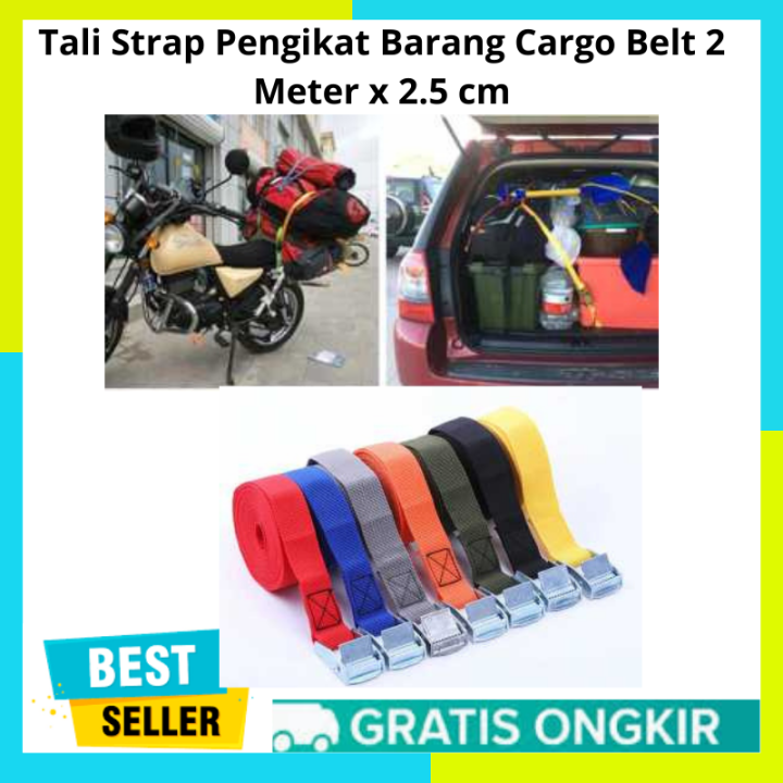 Xhaor Tali Strap Pengikat Barang Tie Down Cargo Belt Rope Meter X