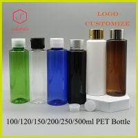 20pcs 100ml 200ml Plastic Bottle Insert Screw Lid PET Cosmetic Travel Refillable 250ml 500ml 120ml Shampoo Container Qy32901 Travel Size Bottles Conta