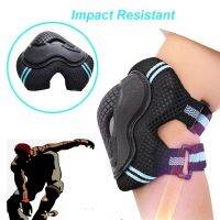 6PCSSET Sports Cycling Gear s Wrist Elbow Knee Protector Equipment Thickened Device