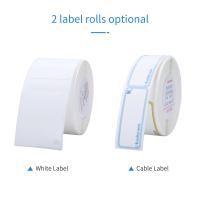 Niimbot Thermal Cable Label Paper for D11/D110/D101 Label Printer Barcode Price Size Name Blank Labels Waterproof Tear Resistant