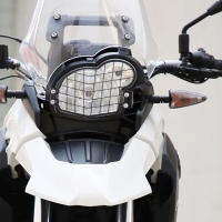 G 650 GS ไฟหน้าป้องกัน Grille อะคริลิคใส Head Light โคมไฟสำหรับ BMW G650GS SERTAO XCHALLENGE XCOUNTRY XMOTO