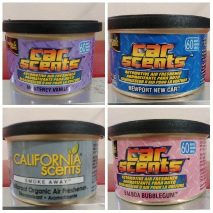 HOT MUX07 California Scents Car Scents Monterey Vanilla /Newport New