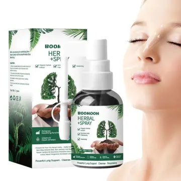  BreathDetox Herbal Lung Cleansing Spray, Herbal Lung
