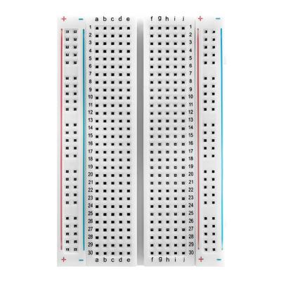 บอร์ดทดลองอเนกประสงค์ MB-102 Papan Ujian แยกชิ้นส่วนได้สำหรับประกอบวงจรและว่าจ้าง