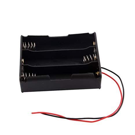 รางถ่าน 18650 ต่อแบบอนุกรม ขนาด 3 ก้อน 18650 battery box holder 3*3.7V