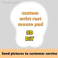 Custom 3D Sexy Beauty Oppai Mouse Pad with Wrist Rest Anime Breasts Silicone Pc Gamer Diy Desk Mat Ass Cute Girls Customization