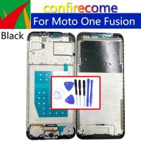 【▼Hot Sales▼】 xuren5304977 กรอบกลางสำหรับ Motorola Moto One ฟิวชั่นฝากรอบหน้าเปลี่ยนกรอบหน้าจอแอลซีดี