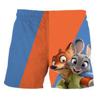 s Zootopia Girls Shorts Summer New Kids Toddler Cartoon Girls Short Loose Casual Trousers Beach Quick-Dry Casual Pants