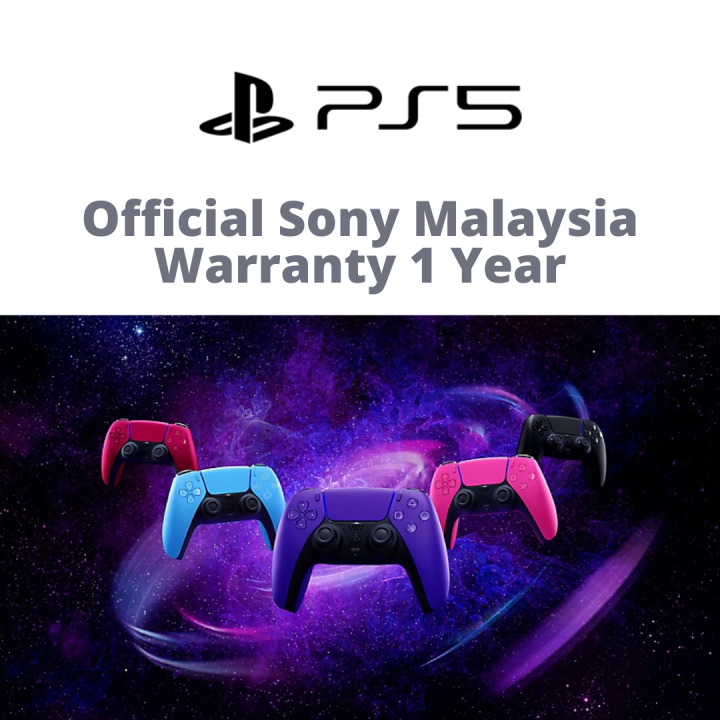 PS5 DualSense Wireless Controller (Sony Malaysia 1 Year Warranty) Lazada
