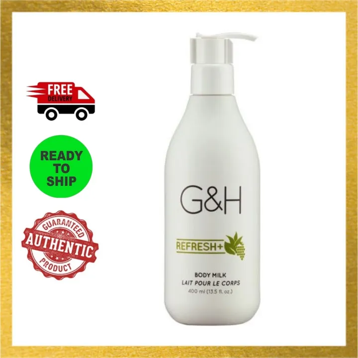 body lotion Amway G H REFRESH Body Milk 400ml Lazada