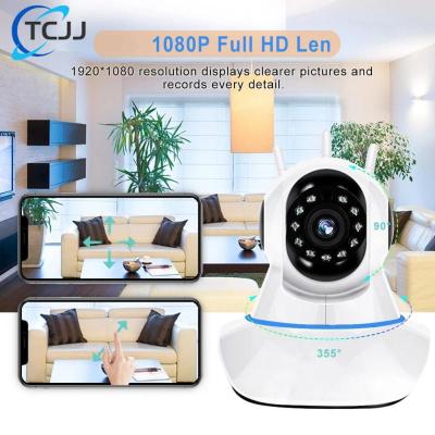 ZZOOI 1080p Wireless Camera 1.3 Mp Auto Tracking Surveillance Camera For Ios Android Robot Camera Infrared Night Smart Home