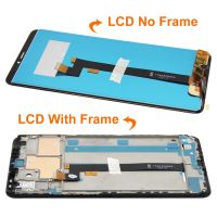 ZZOOI 6.9" Original For Xiaomi Max3 LCD Display Touch Screen Digitizer Assembly For Xiaomi Mi Max 3 LCD Screen Replacement With Frame