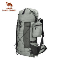 CAMELCROWN กระเป๋าเป้สะพายหลังกลางแจ้ง40L กีฬาความจุขนาดใหญ่กระเป๋าเดินทางปีนเขาน้ำหนักเบา