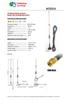 เสาอากาศระบบ GSM/3G/4G Antenna magnetic mounting สายยาว 3 เมตร หัวต่อ SMA ตัวผู้ 5dBi