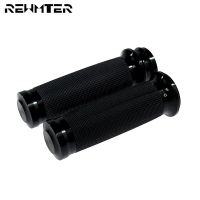 ☌❆ Motorcycle 125mm Electronic Hand Grips Black Handle Bar Grips For Harley Touring Ultra Limited Street Glide Softail FLS Dyna