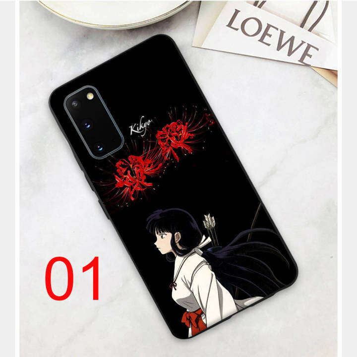 inuyasha-อ่อนนุ่ม-ซิลิโคน-เคสโทรศัพท์-หรับ-oppo-black-ปก